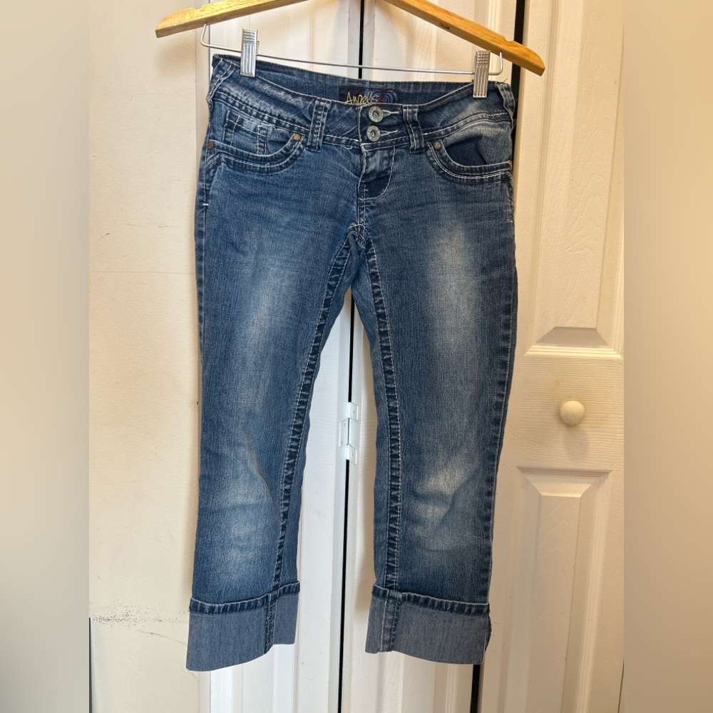 Angels Embellished Capri Jeans – Size 0